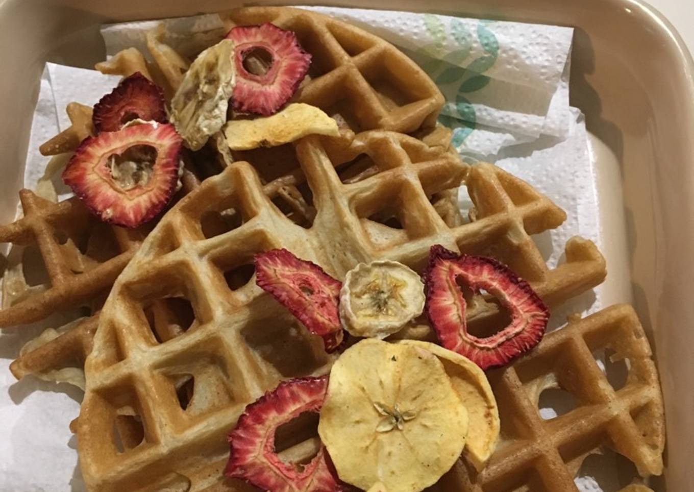 Waffles de Leche de Arroz