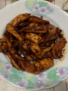 炒鍋♥醬燒花枝 的食譜成品照片