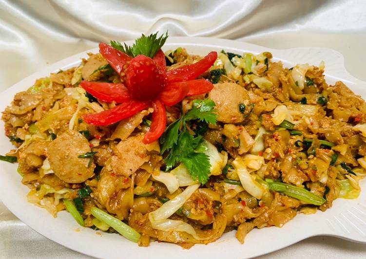 Cara Memasak Kwetiaw Goreng Porsi Kuli Kekinian