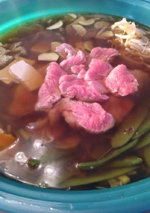 Une photo de Sukiyaki