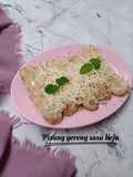 Pisang goreng susu keju