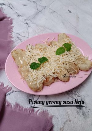 Foto resep Pisang goreng susu keju