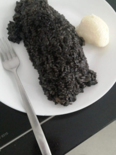Una foto de Arroz negro