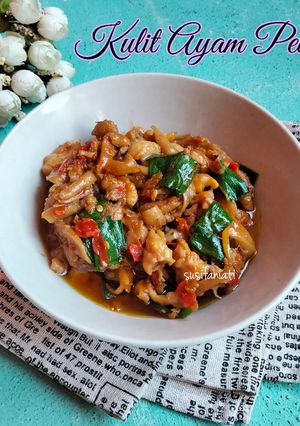 Foto resep Kulit ayam pedas
