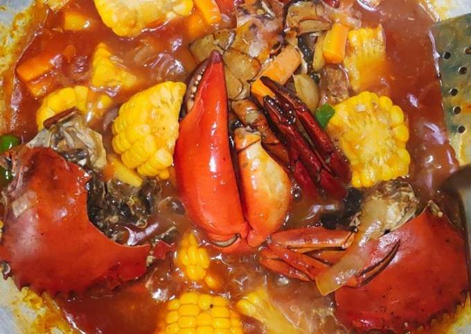 Resep Seafood Kepiting Saus Asam Manis Pedas Oleh Mommy Jenna Cookpad