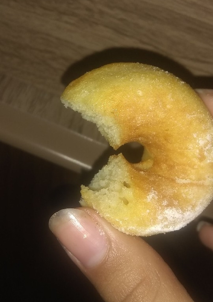 Una foto de Mini donas con máquina