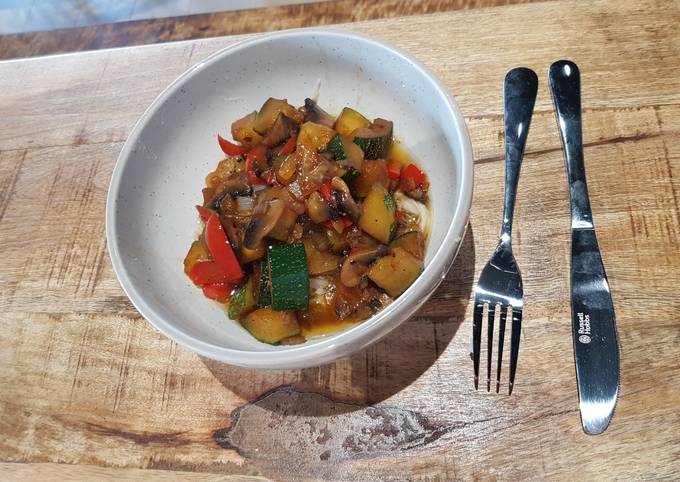 quick and easy vegan stir fry recipe main photo