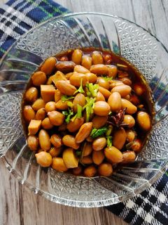 滷五香花生(家常菜)(便當菜) 的食譜成品照片