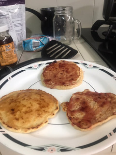 Una foto de Pancakes de avena