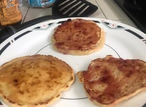 Una foto de Pancakes de avena