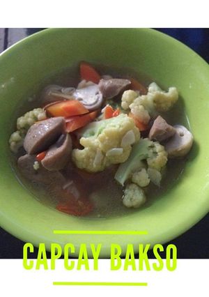 Foto resep Capcay goreng bakso jamur