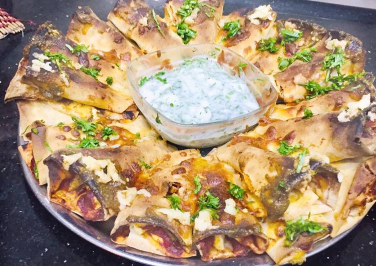 Pizza cone dip ring بيتزا المخروط الدائري