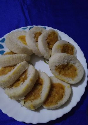 A picture of Stuffed Suji Discs.