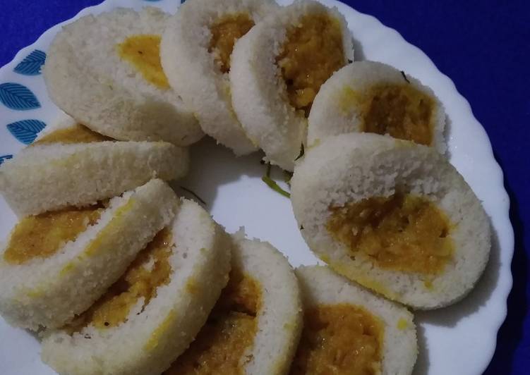 Recipe of Stuffed Suji Discs in 26 Minutes for Mom