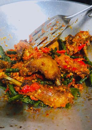 Foto resep Goreng Ayam kampuang balado