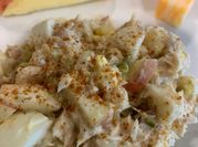 A picture of apples salad
