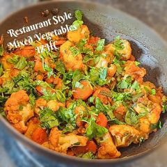 A picture of 🥕🫛🌶Restaurant Style Mixed Vegetables🥕🫛🌶.