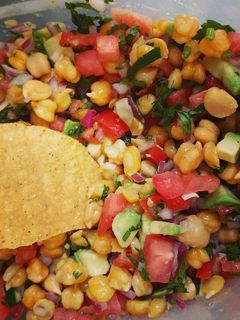 A picture of Chickpea Salad.