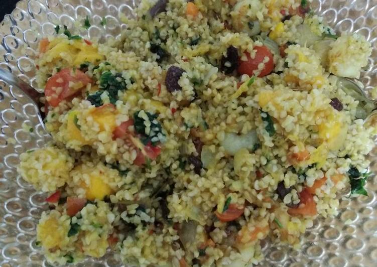 Ensalada de Bulgur semi-fría