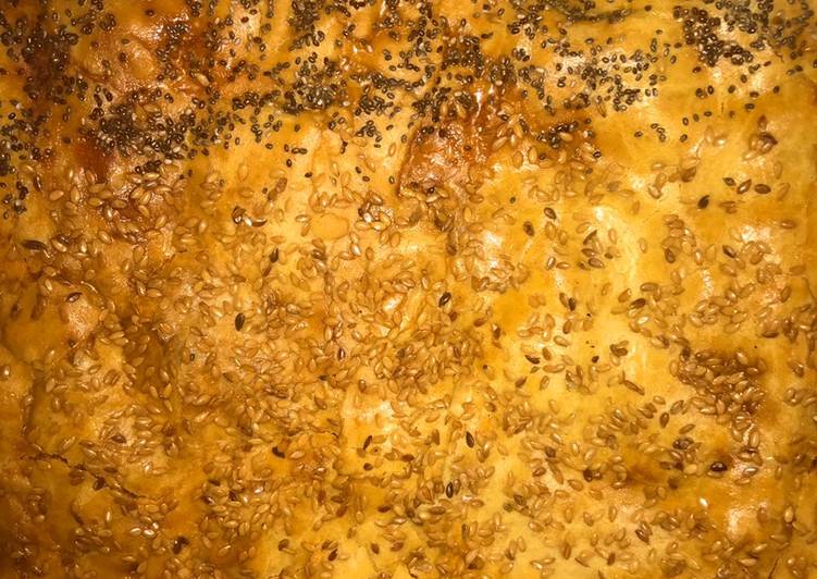Empanada de pisto sin gluten