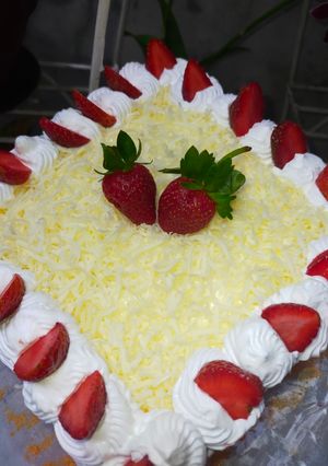 Foto resep Strawberry Cheese Cake