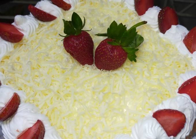 Resep Strawberry Cheese Cake, Bikin Ngiler