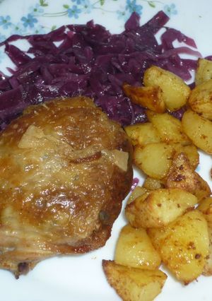 Töltött csirkecomb Air Fryerben recept fotója