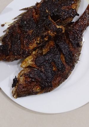 Foto resep Ikan bakar garing