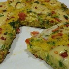 Desi Cheese Omelette 🧀🍕🍳😋 A picture of Desi Cheese Omelette 🧀🍕🍳😋.