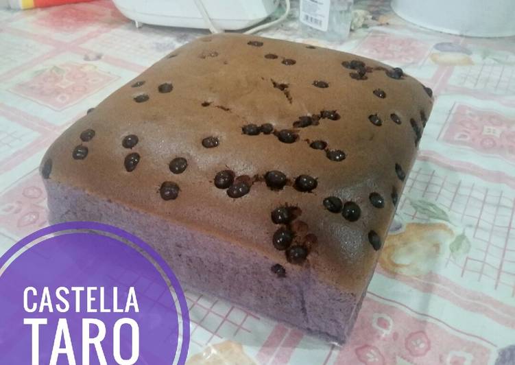 Langkah Mudah untuk Menyiapkan Castella Taro (versi taiwan), Bisa Manjain Lidah