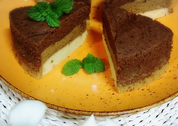 Steamed Tiramisu Cake