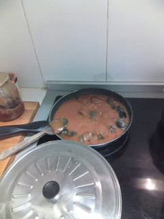 Una foto de Morcillas con tomate