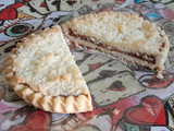 Tarta de coco con dulce de leche 🤤