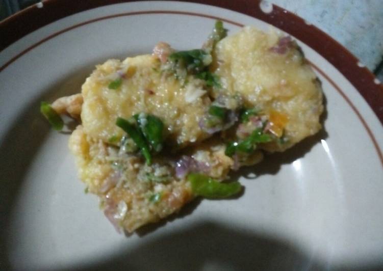 Telur geprek sambel ijo