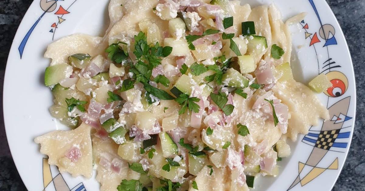 Nudeln mit Zucchini Mascarpone Sauce Rezept von Didodance - Cookpad
