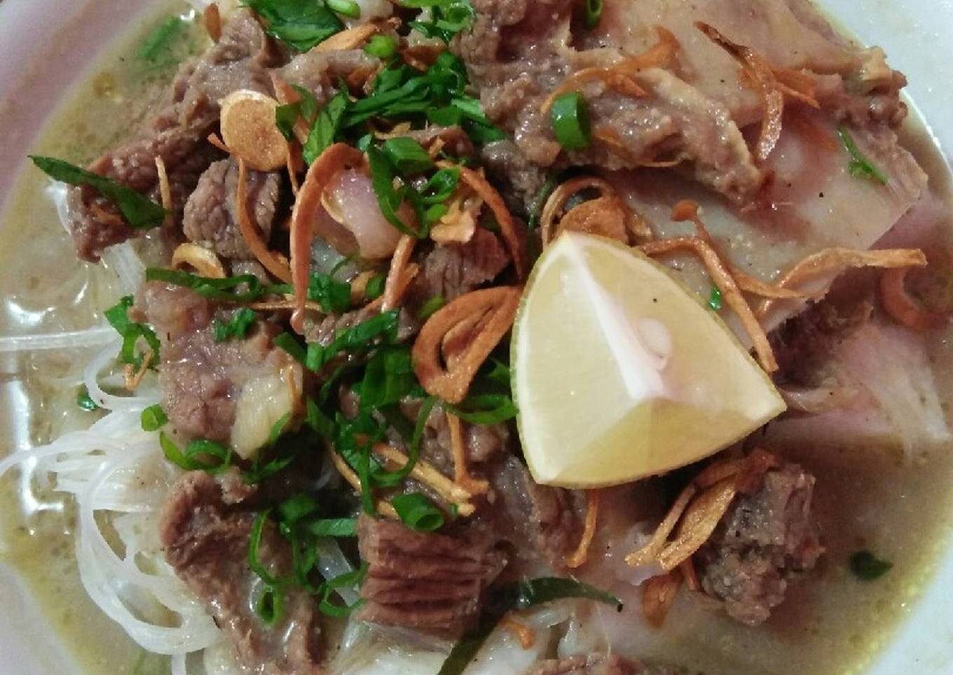 Soto sapi simpel