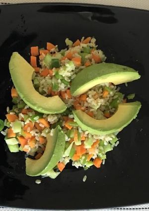 A picture of Brown Rice.