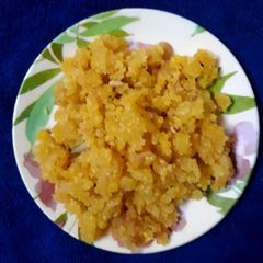 A picture of Moong Dal Halwa.