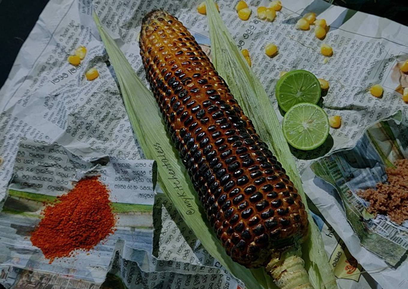 Grilled corn