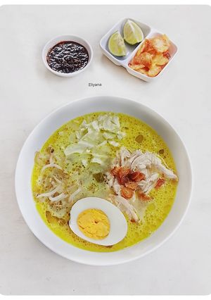 Foto resep Soto Ayam Kuah Santan