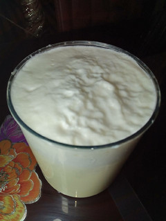 A picture of Orange smoothie.