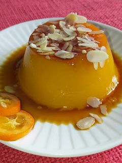 Una foto de FLAN DE NARANJA 🍮🍊