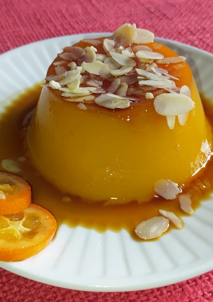 Una foto de FLAN DE NARANJA 🍮🍊
