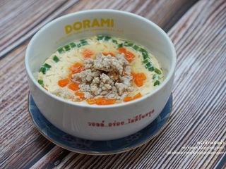 ไข่ตุ๋นหมูสับ (ไมโครเวฟ)
