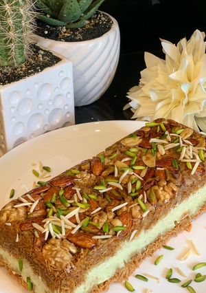 عکسی از دستور باقلوا شعریه با محلبی