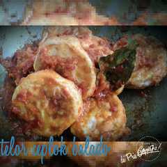 Telor ceplok balado রেসিপির প্রধান ছবি