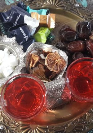 عکسی از دستور چای ترش