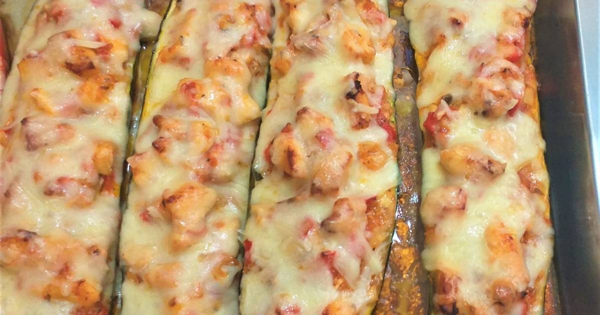 Pechuga de pollo con queso y tomate-jugosa y deliciosa Receta de Jenny-  Cookpad