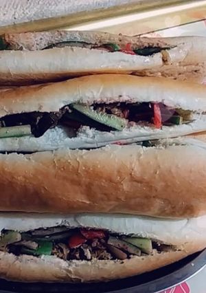 صورة لوصفة سندويش شاورما الدجاج