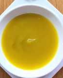 Bột bí đỏ kết hợp nước dashi cho bé từ 6m